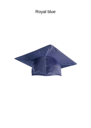 Graduation shinny finish cap