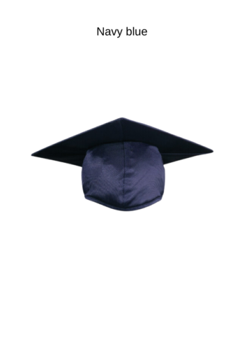 Graduation shinny finish cap