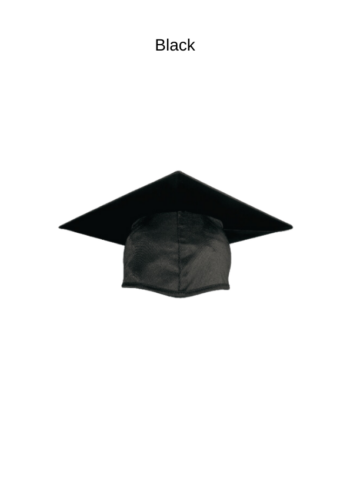 Graduation shinny finish cap