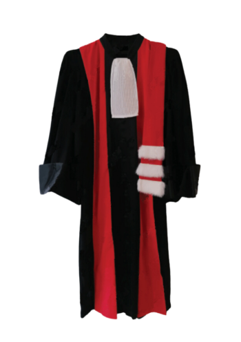 Robe – Maître de Conférences en Droit, Economie et Gestion – Rouge