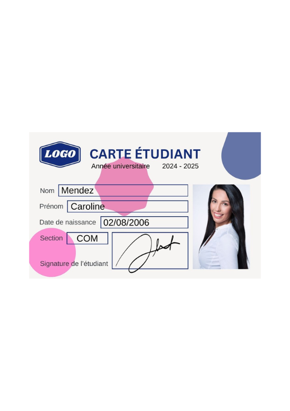 cartes étudiants