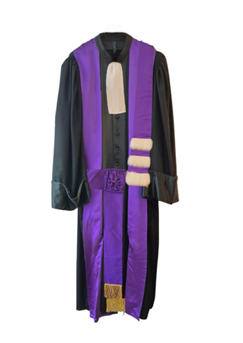 Robe – Maître de Conférences en théologie – Violette